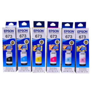 Epson 673 ink Bottle  Full  Set