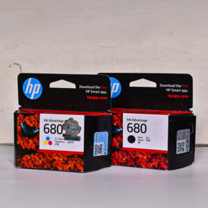HP 680 Black & Tri- Color Original Ink Advantage Cartridge Full Set